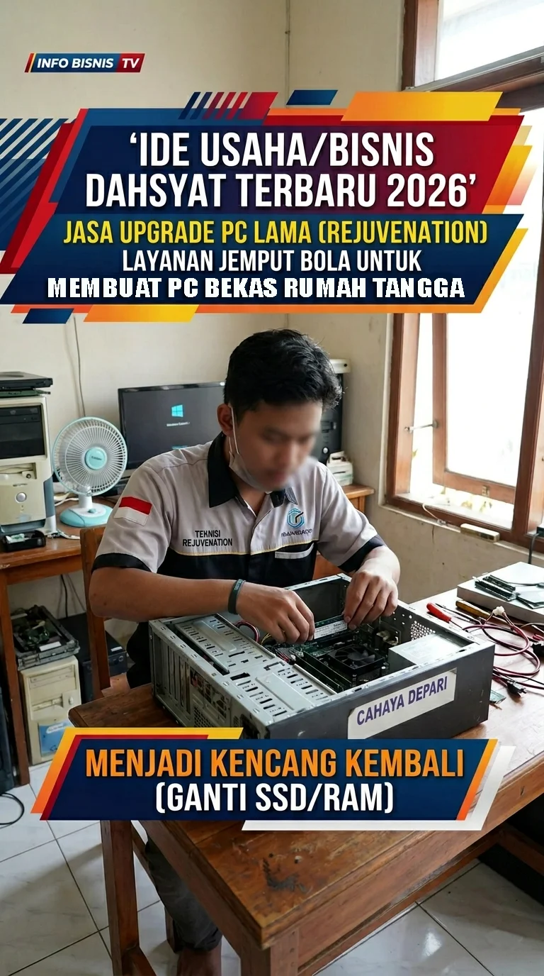 Jasa Upgrade PC Lama (Rejuvenation)