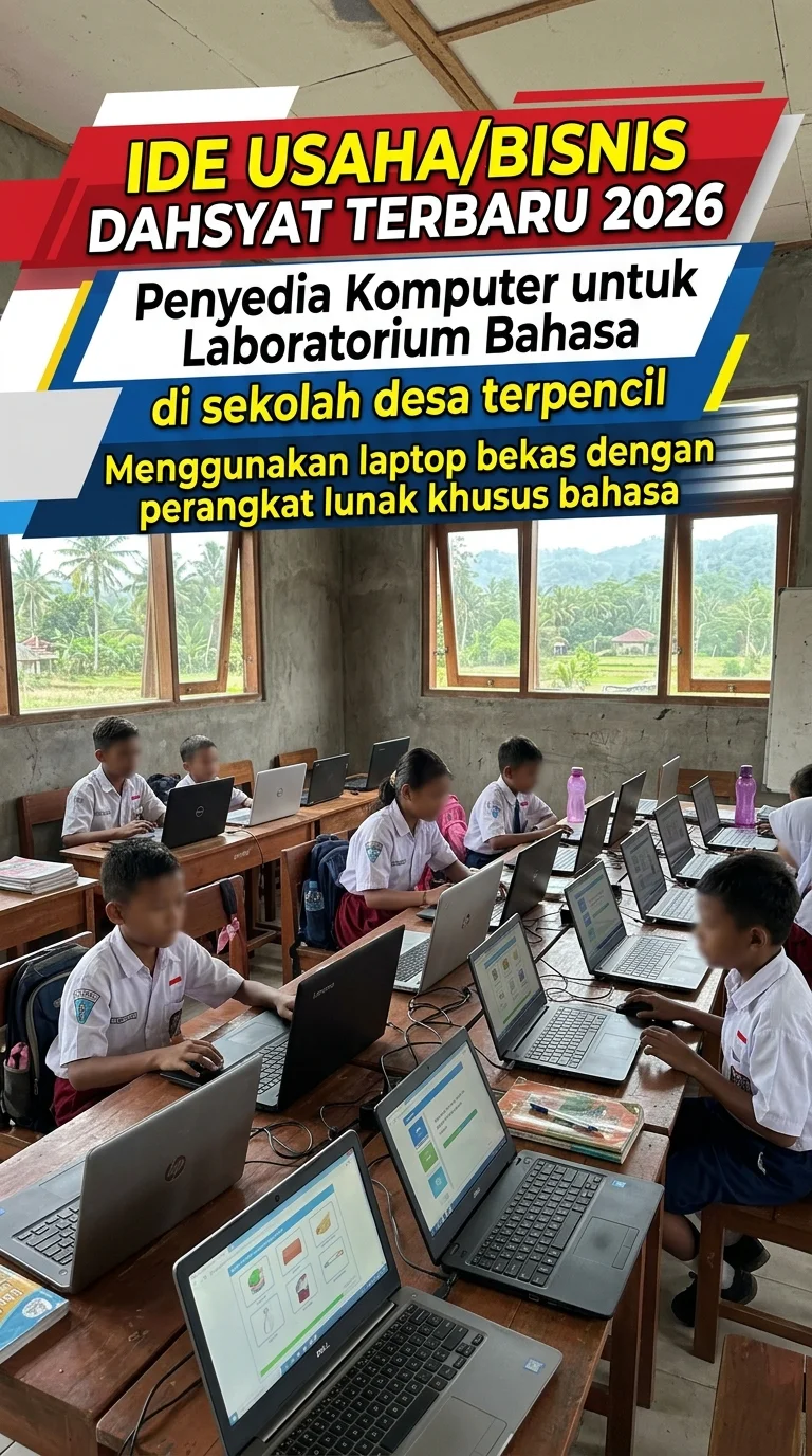 Penyedia Komputer untuk Laboratorium Bahasa