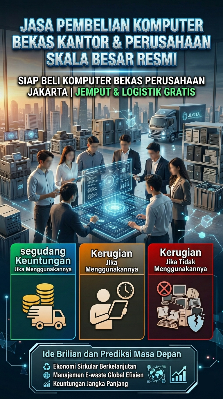 komputer bekas, jasa pembelian komputer bekas kantor