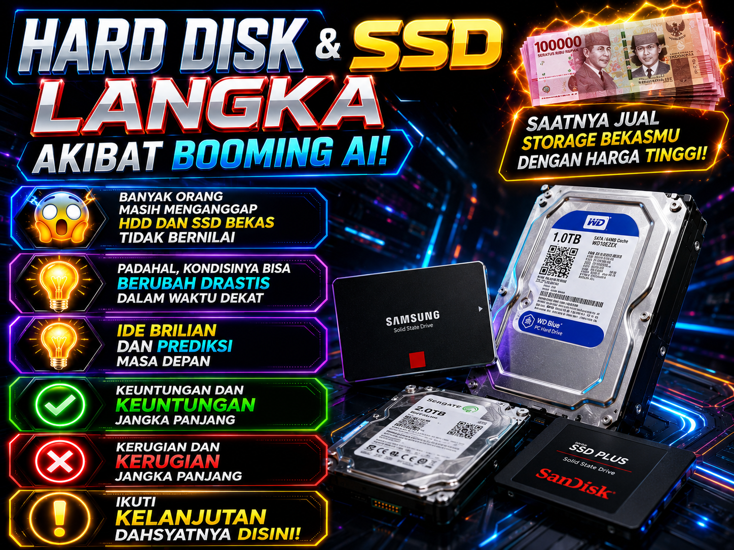 kelangkaan SSD 2026