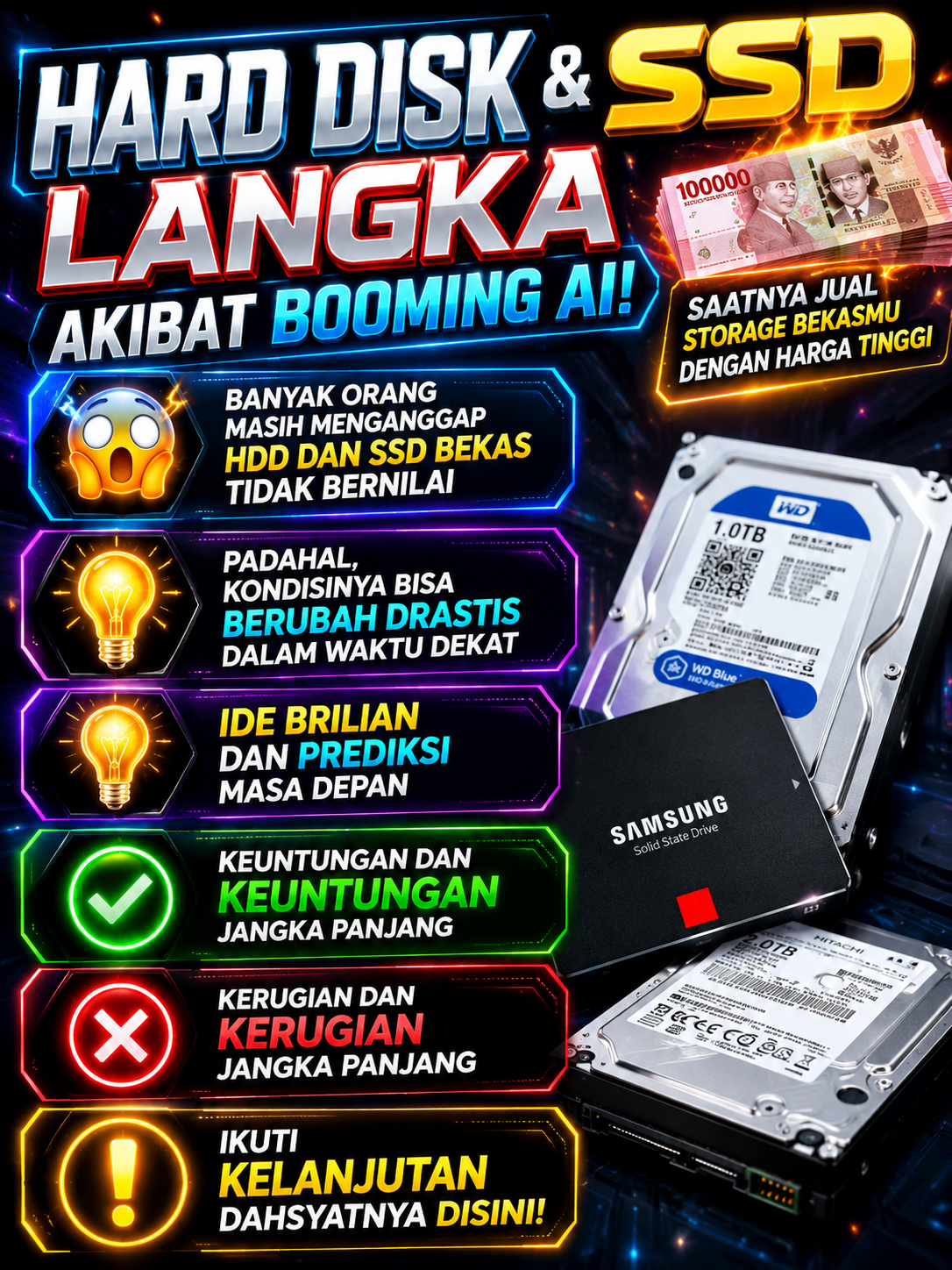 kelangkaan SSD 2026