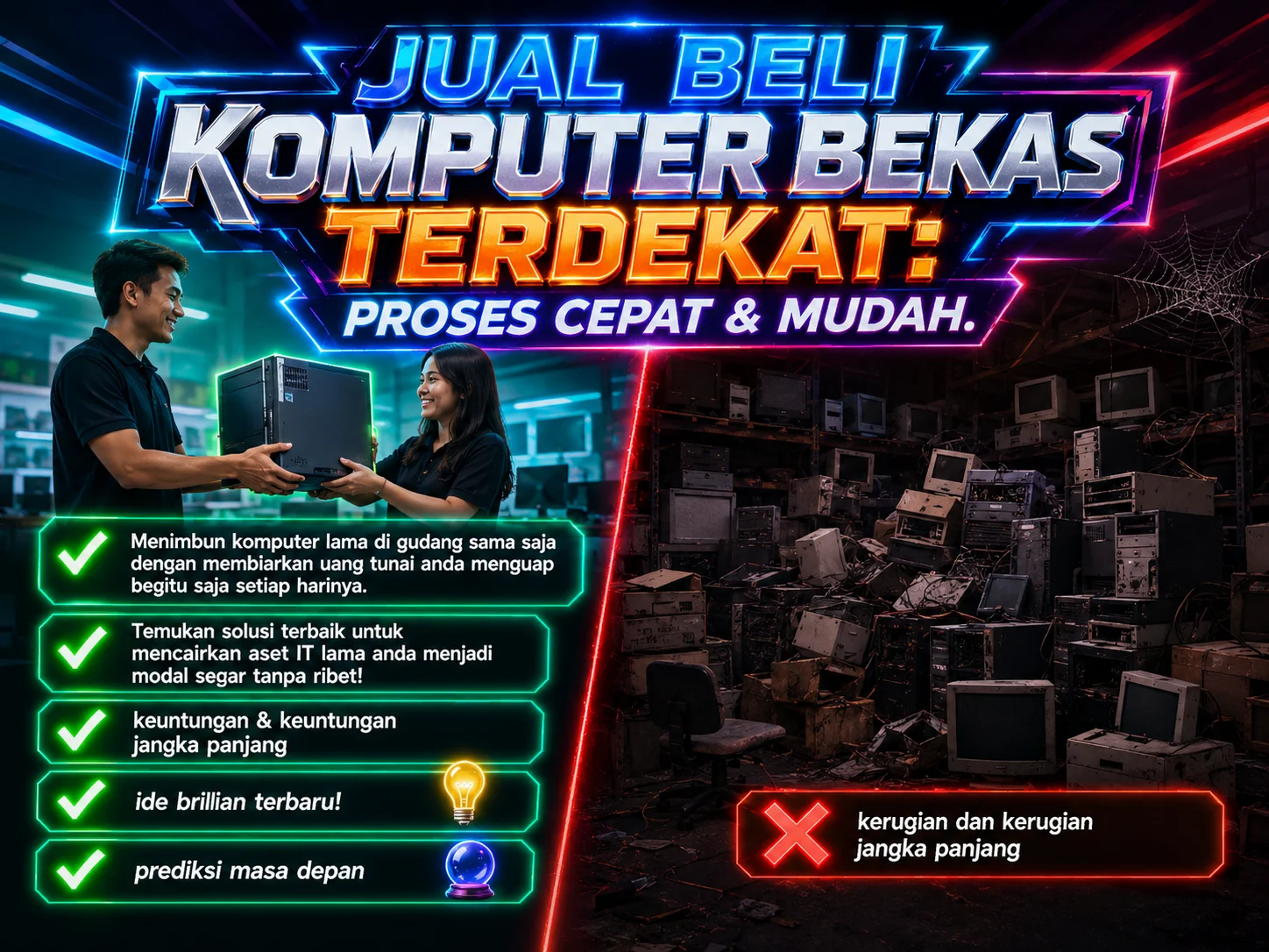 jual beli komputer bekas terdekat wahyu