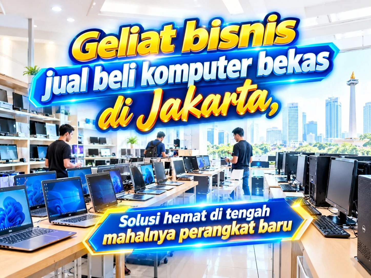 Jual beli komputer bekas betawi khaya raya
